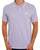 Sergio Tacchini Tipped Polo Shirt Lilac / Off White
