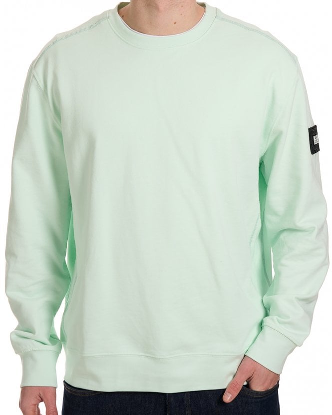 Weekend Offender Thunder Crew Sweat Amazonite