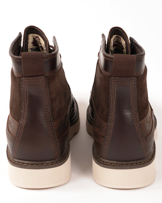 Timberland Timberland Britton Mills Mid Lace Waterproof Boot Dark Brown