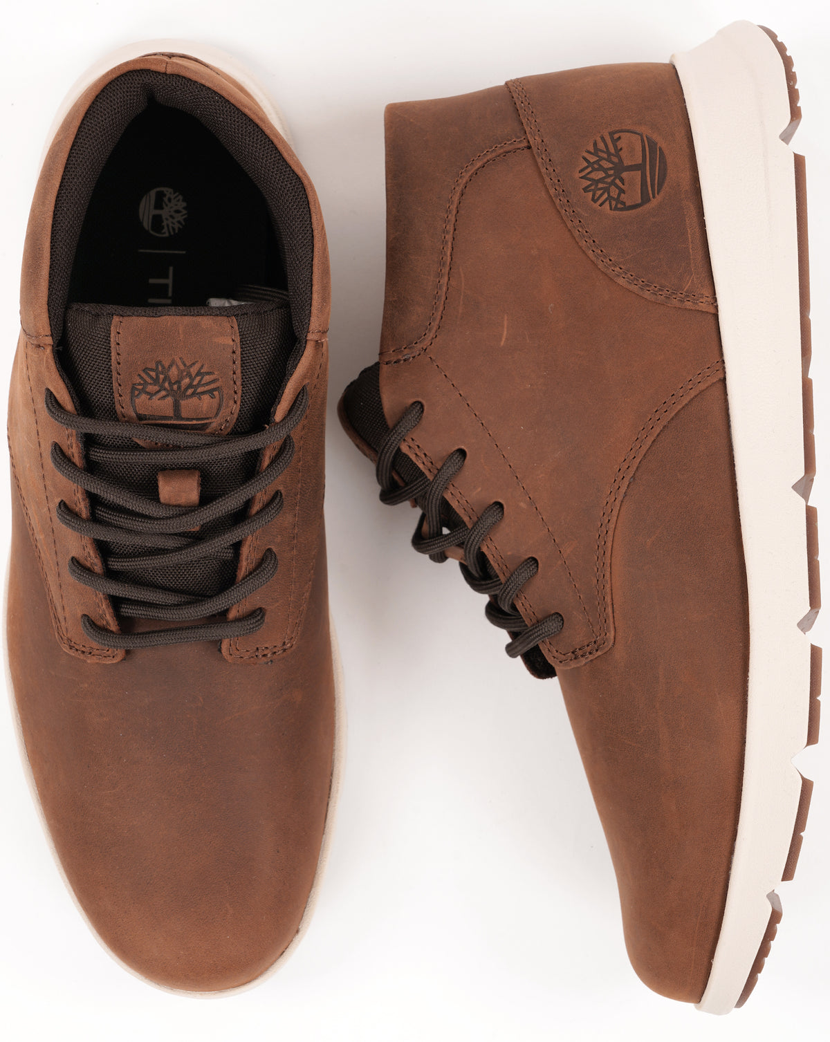 Timberland Parker Street Mid Lace Boot Rust Full Grain
