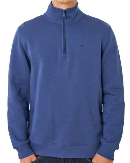 Tommy Jeans 1/4 Zip Neck Sweat Basic Navy