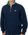Tommy Jeans Branded Collar 1/4 Zip Sweatshirt Dark Blue
