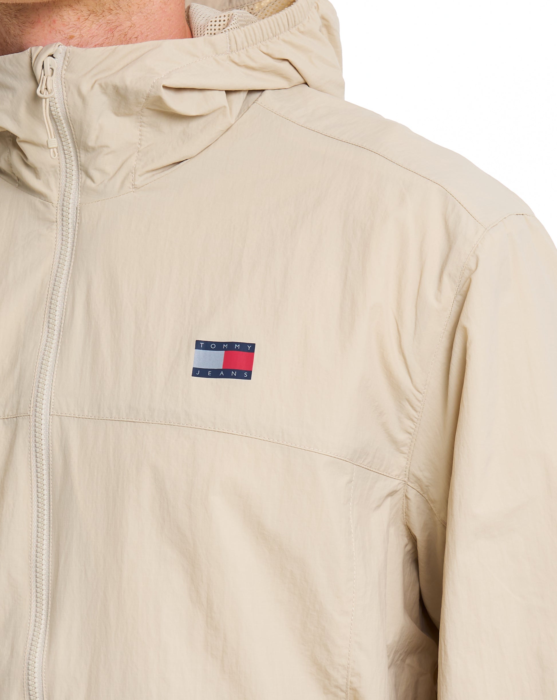 Tommy Jeans Chicago Packable Jacket Classic Beige