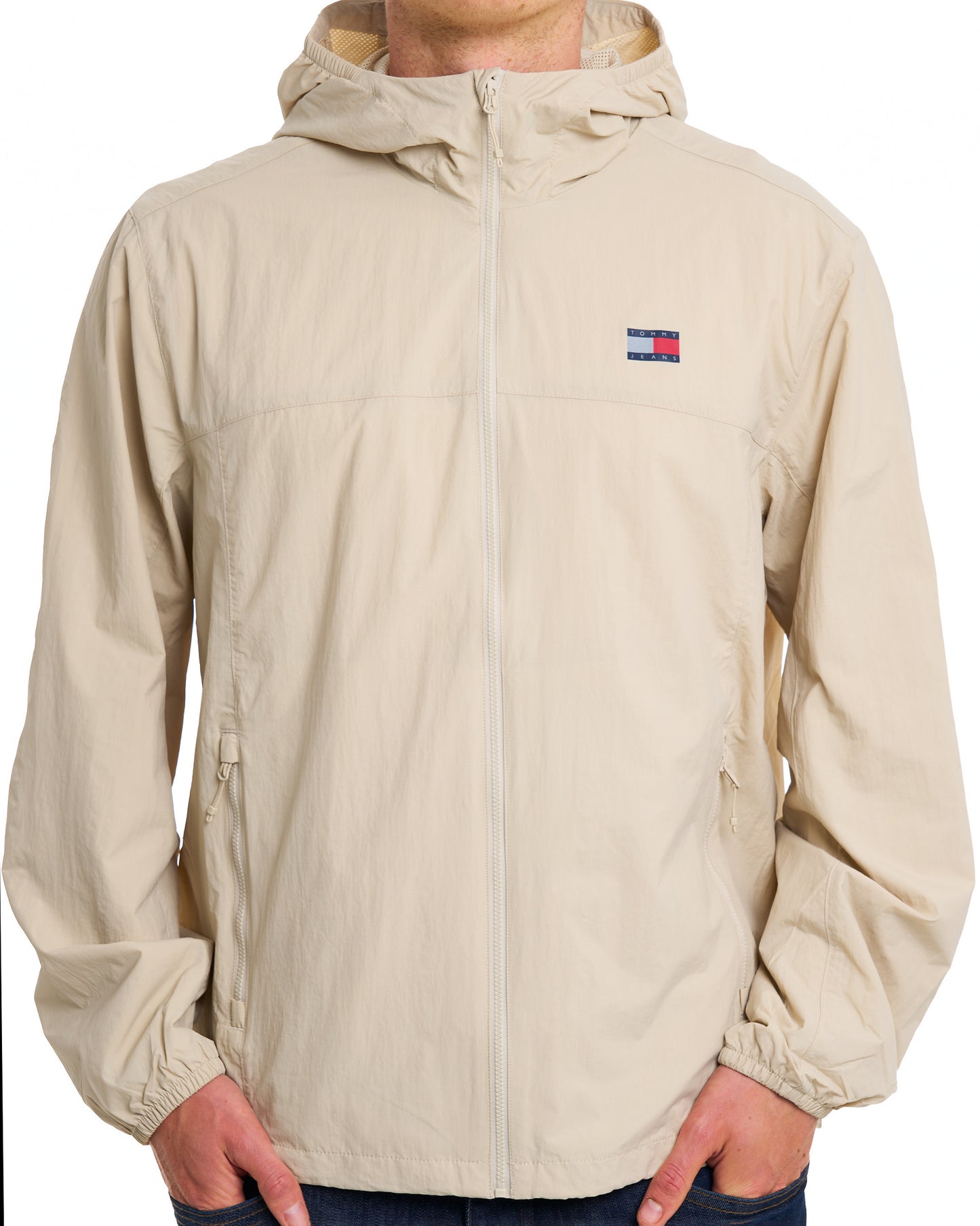 Tommy Jeans Chicago Packable Jacket Classic Beige