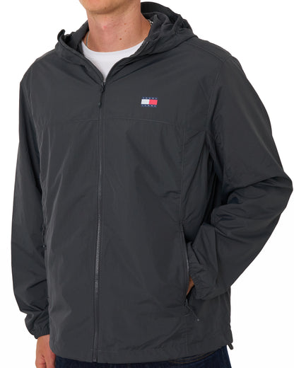Tommy Jeans Chicago Packable Jacket Washed Black