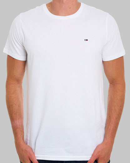 Tommy Jeans Crew Neck T Shirt White