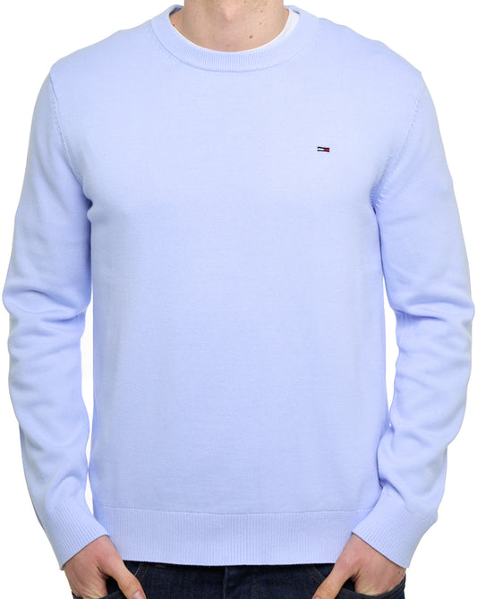 Tommy Jeans Tommy Jeans Flag Lightweight Jumper Sweet Blue