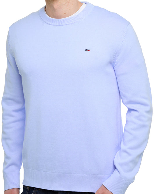 Tommy Jeans Tommy Jeans Flag Lightweight Jumper Sweet Blue