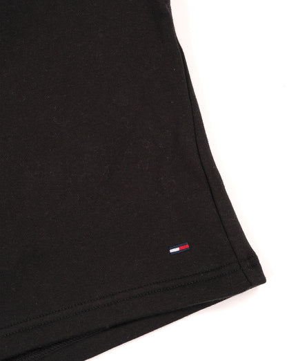 Tommy Jeans Flag Patch Beach Shorts Black