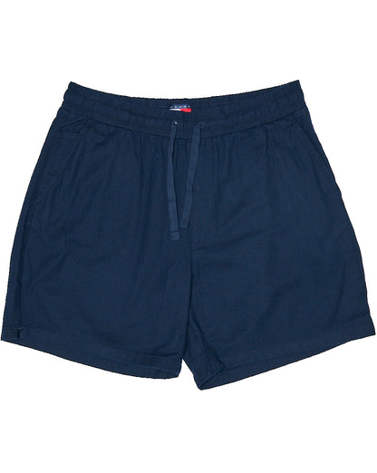 Tommy Jeans Linen Blend Short Dark Navy