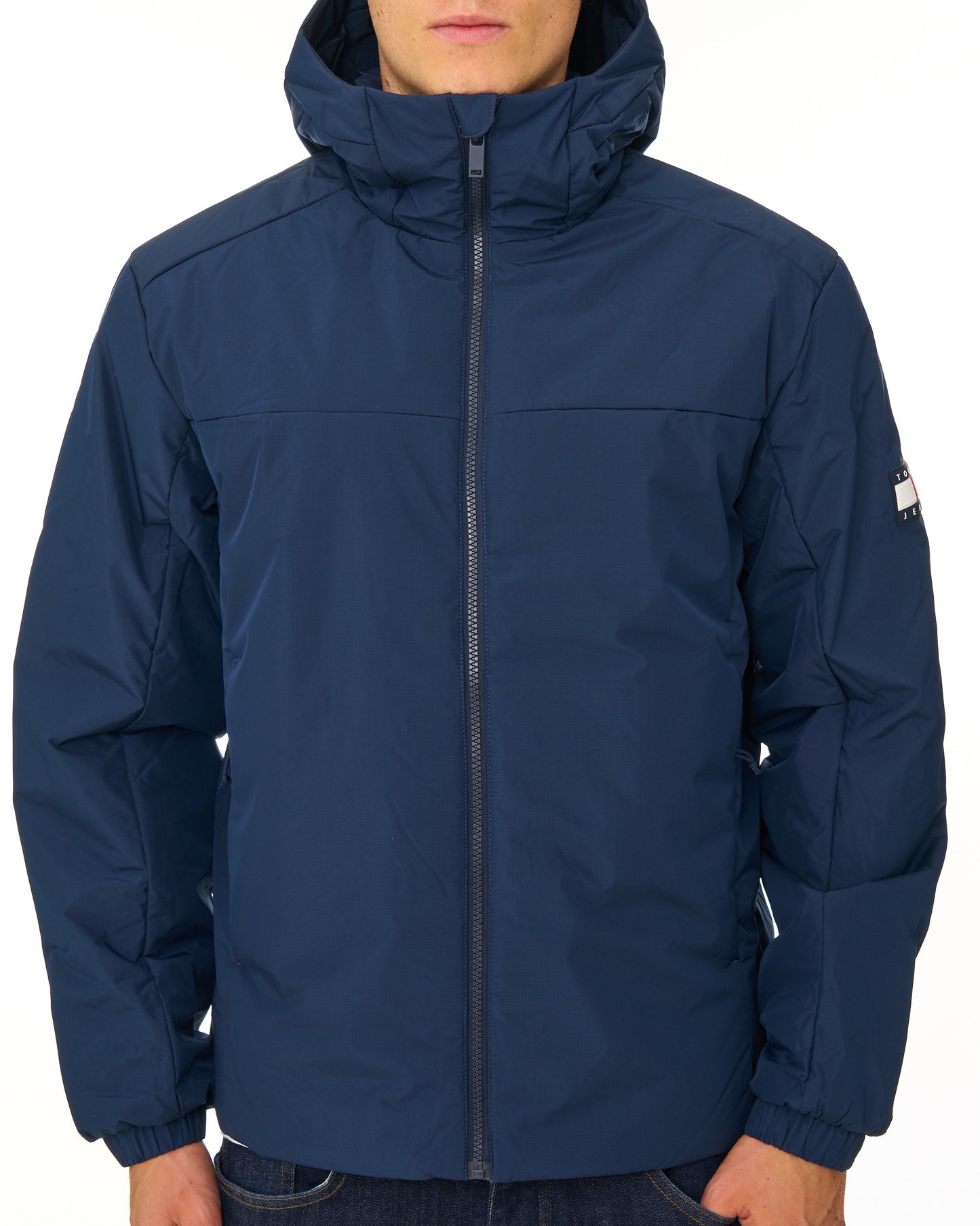 Tommy Jeans Logo Padded Jacket Dark Blue