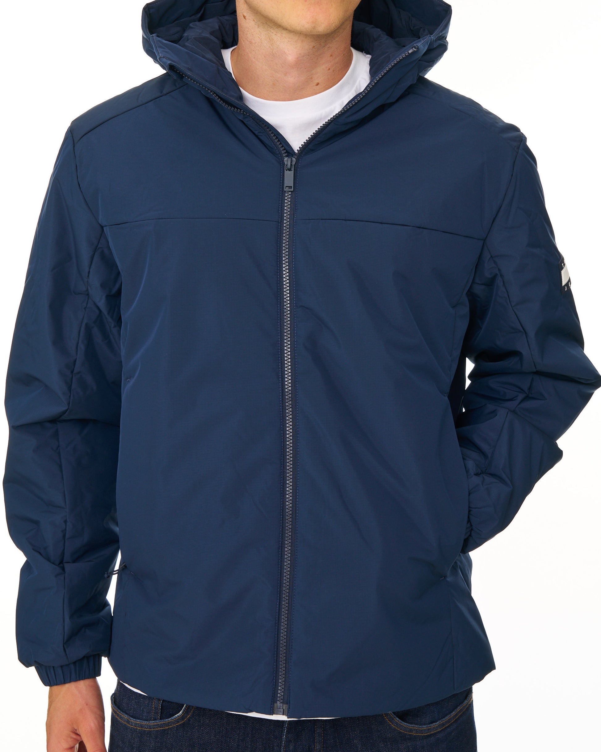 Tommy Jeans Logo Padded Jacket Dark Blue