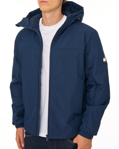 Tommy Jeans Logo Padded Jacket Dark Blue