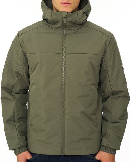 Tommy Jeans Logo Padded Jacket Rocky Mountain Green