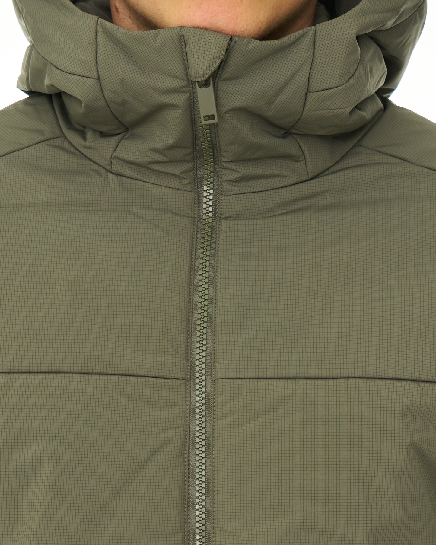 Tommy Jeans Logo Padded Jacket Rocky Mountain Green