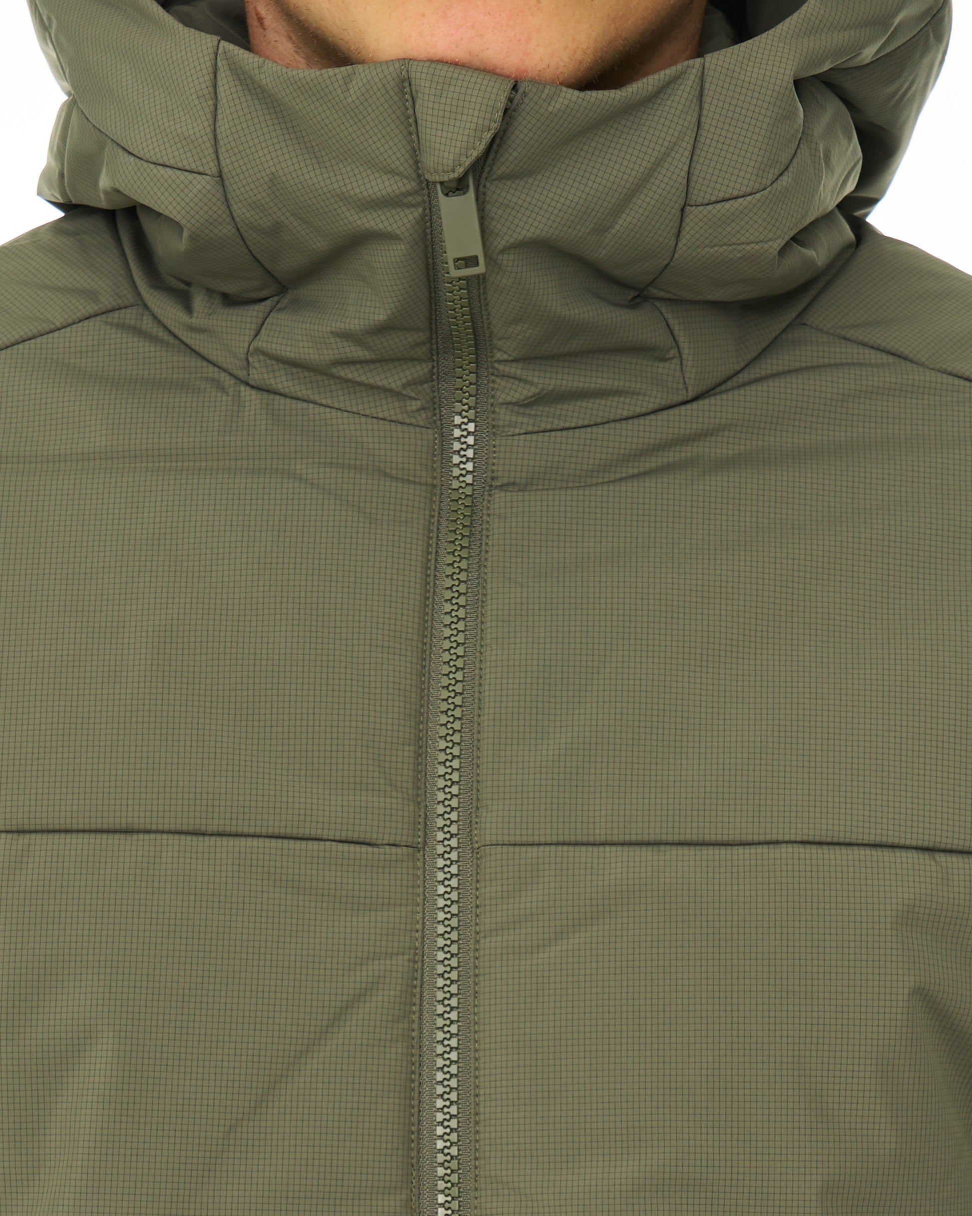 Tommy Jeans Logo Padded Jacket Rocky Mountain Green