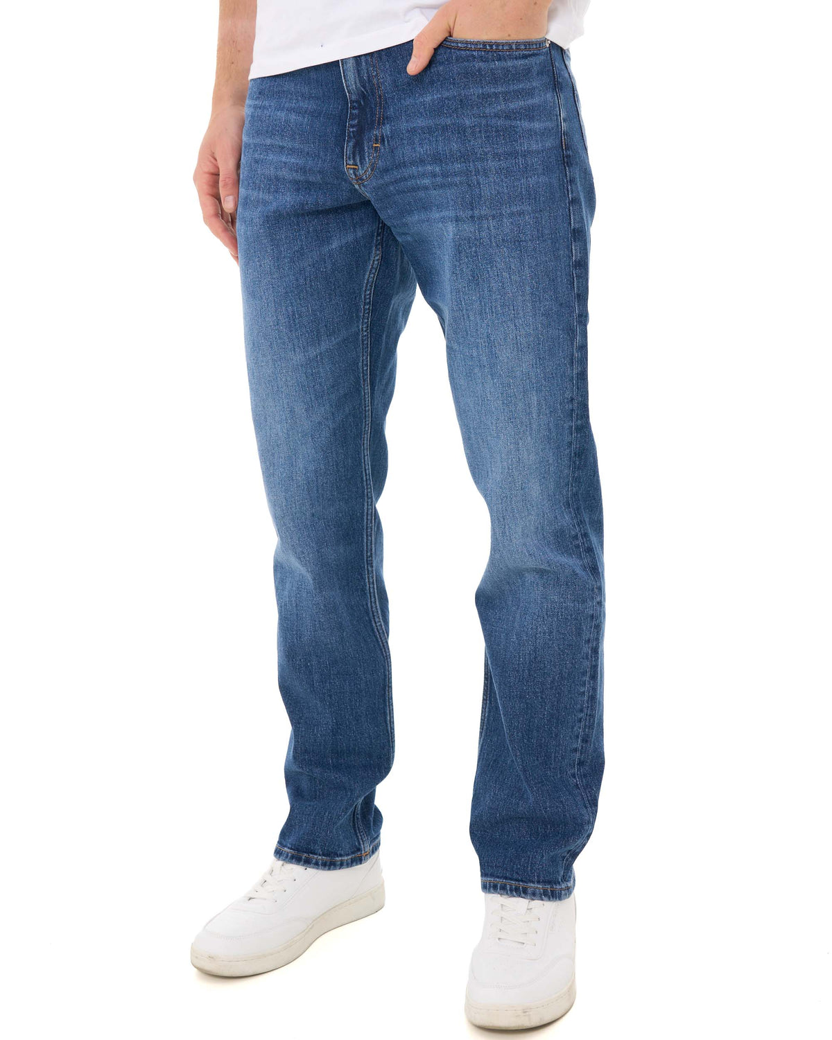 Tommy Jeans Ryan Slim Straight Fit Jeans Denim Dark