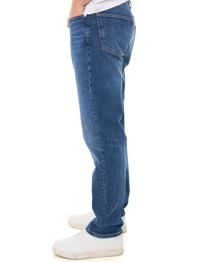 Tommy Jeans Ryan Slim Straight Fit Jeans Denim Dark