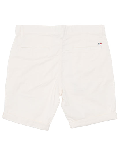 Tommy Jeans Scanton Twill Chino Shorts Ancient White