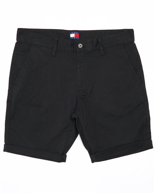 Tommy Jeans Tommy Jeans Scanton Twill Chino Shorts Black