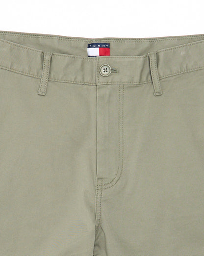 Tommy Jeans Scanton Twill Chino Shorts Utility Sage