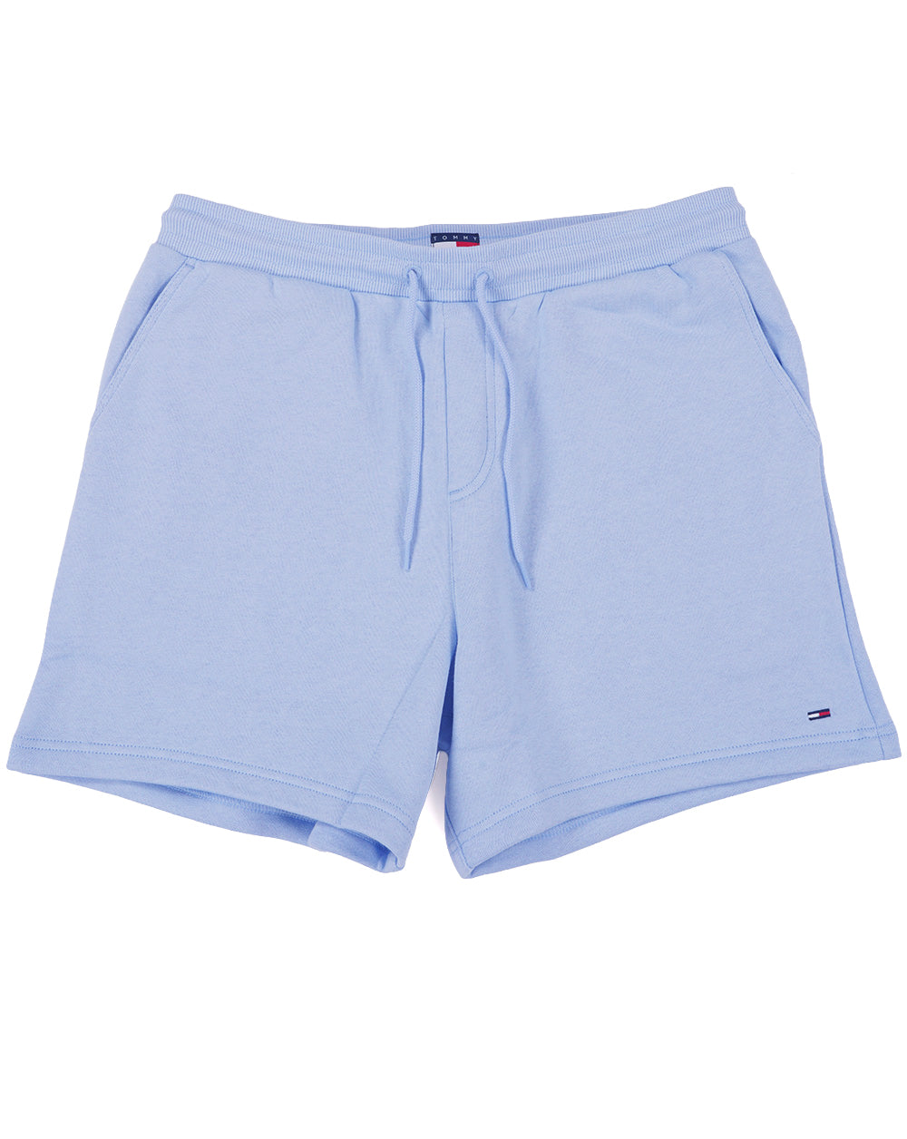 Tommy Jeans Flag Patch Beach Shorts Light Blue