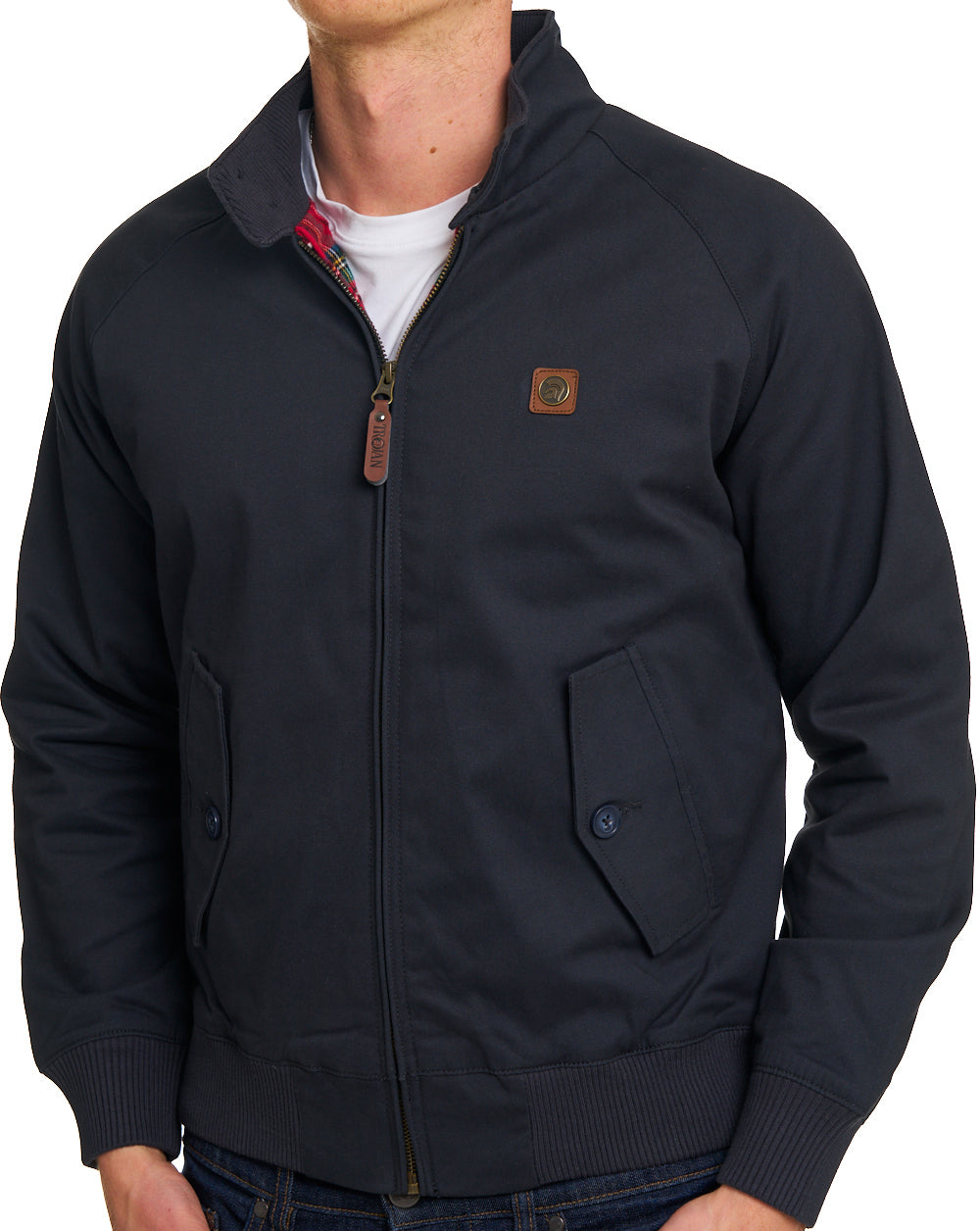 Trojan Harrington Jacket Navy