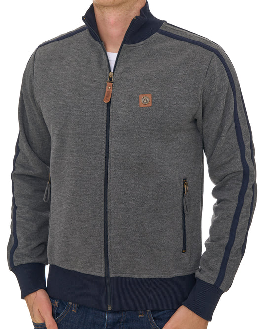 Trojan Trojan Heavy Pique Track Top Navy