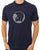 Trojan Houndstooth T Shirt Navy