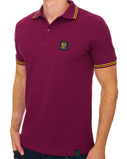 Trojan Old School Pique Polo Port