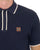 Trojan Ottoman Rib Polo Navy