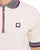 Trojan Oxford Collar Zip Polo Ecru