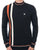 Trojan Racing Stripe Turtle Knit Black