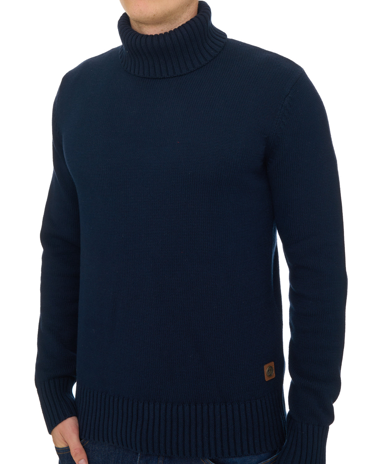 Trojan Submariner Roll Neck Navy
