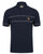 Trojan Twin Piped Polo Shirt Navy