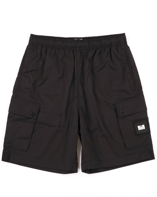 Weekend Offender Baraki Cargo Shorts Black