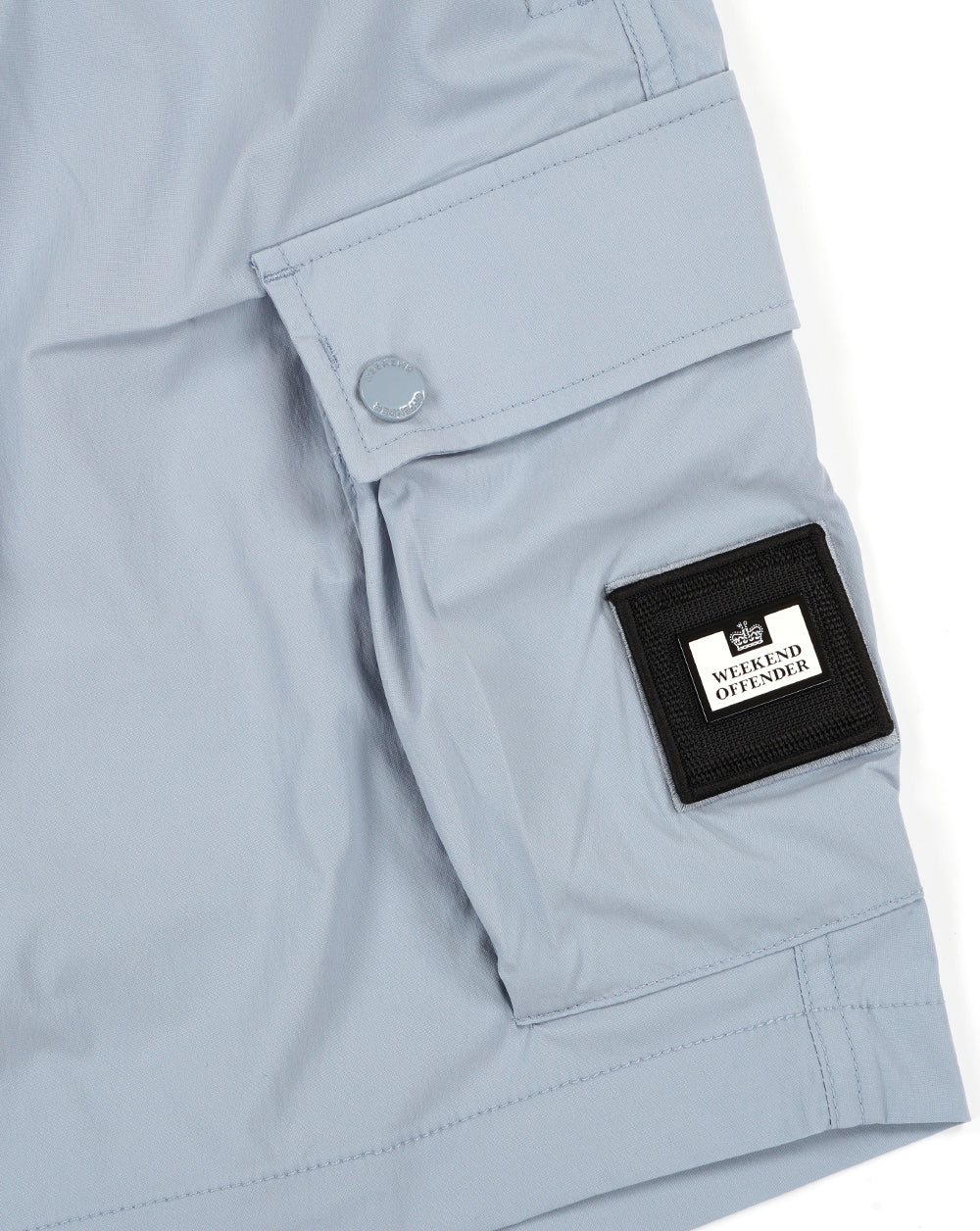 Weekend Offender Baraki Cargo Shorts Blue