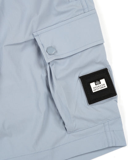 Weekend Offender Baraki Cargo Shorts Blue