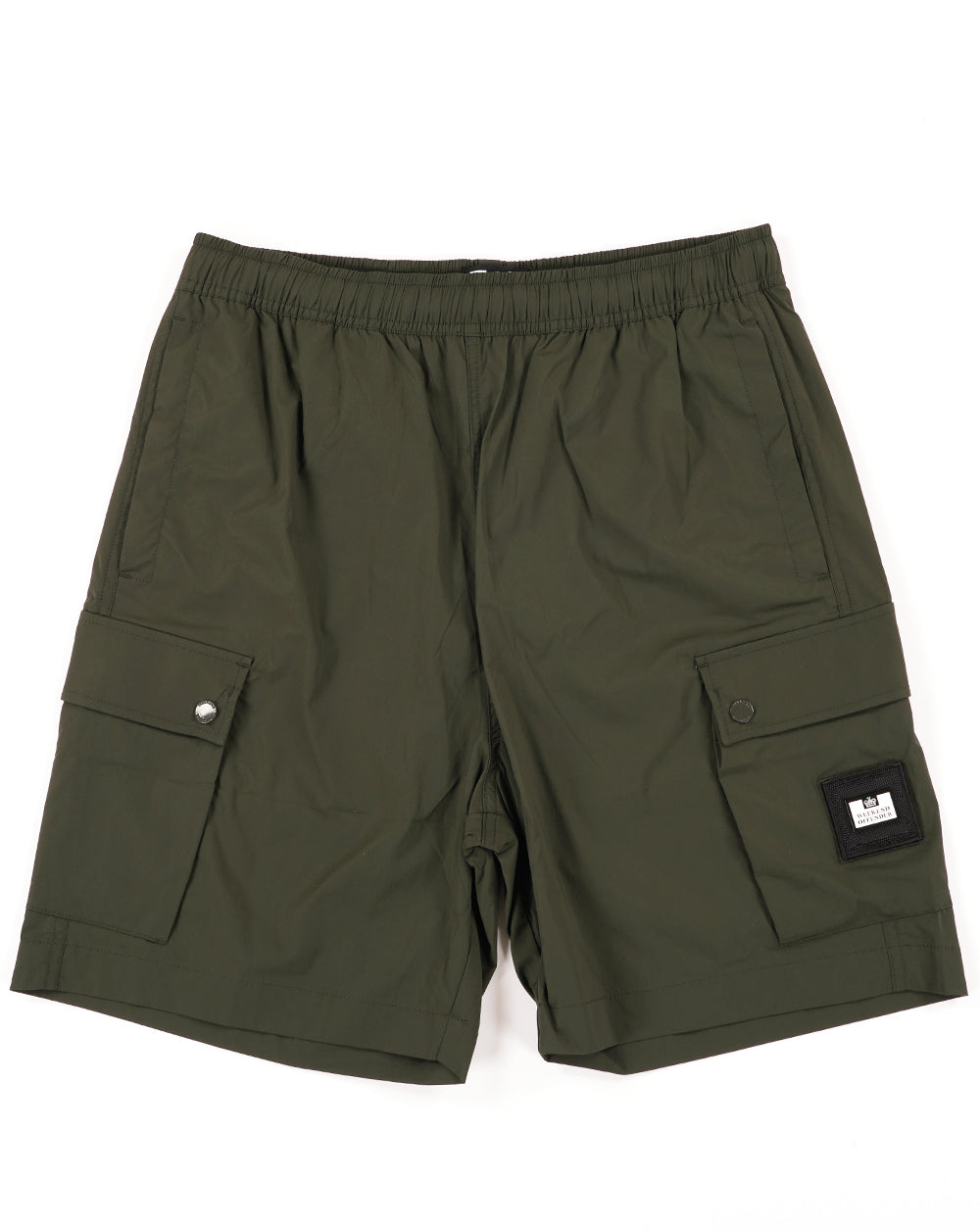 Weekend Offender Baraki Cargo Shorts Dark Green