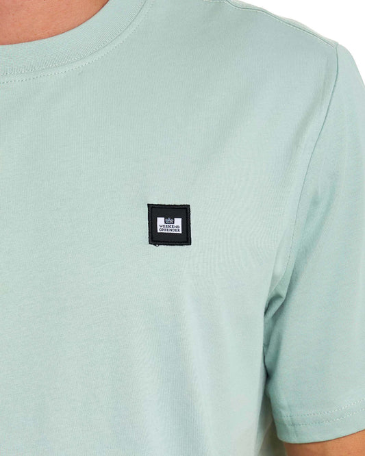 Weekend Offender Weekend Offender Brooklands T Shirt Julep Green