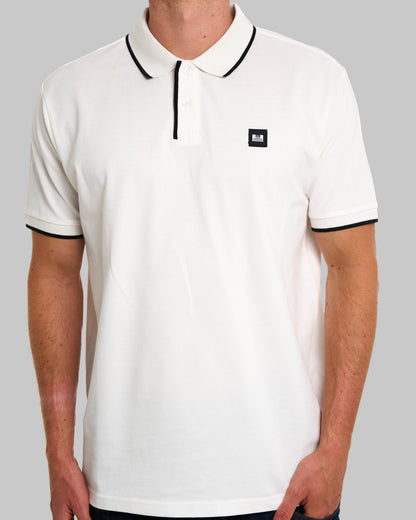 Weekend Offender Cadwell Polo Shirt Off White