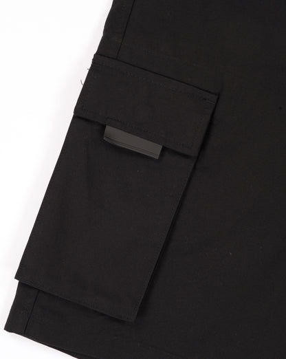 Weekend Offender Cargo Shorts Black