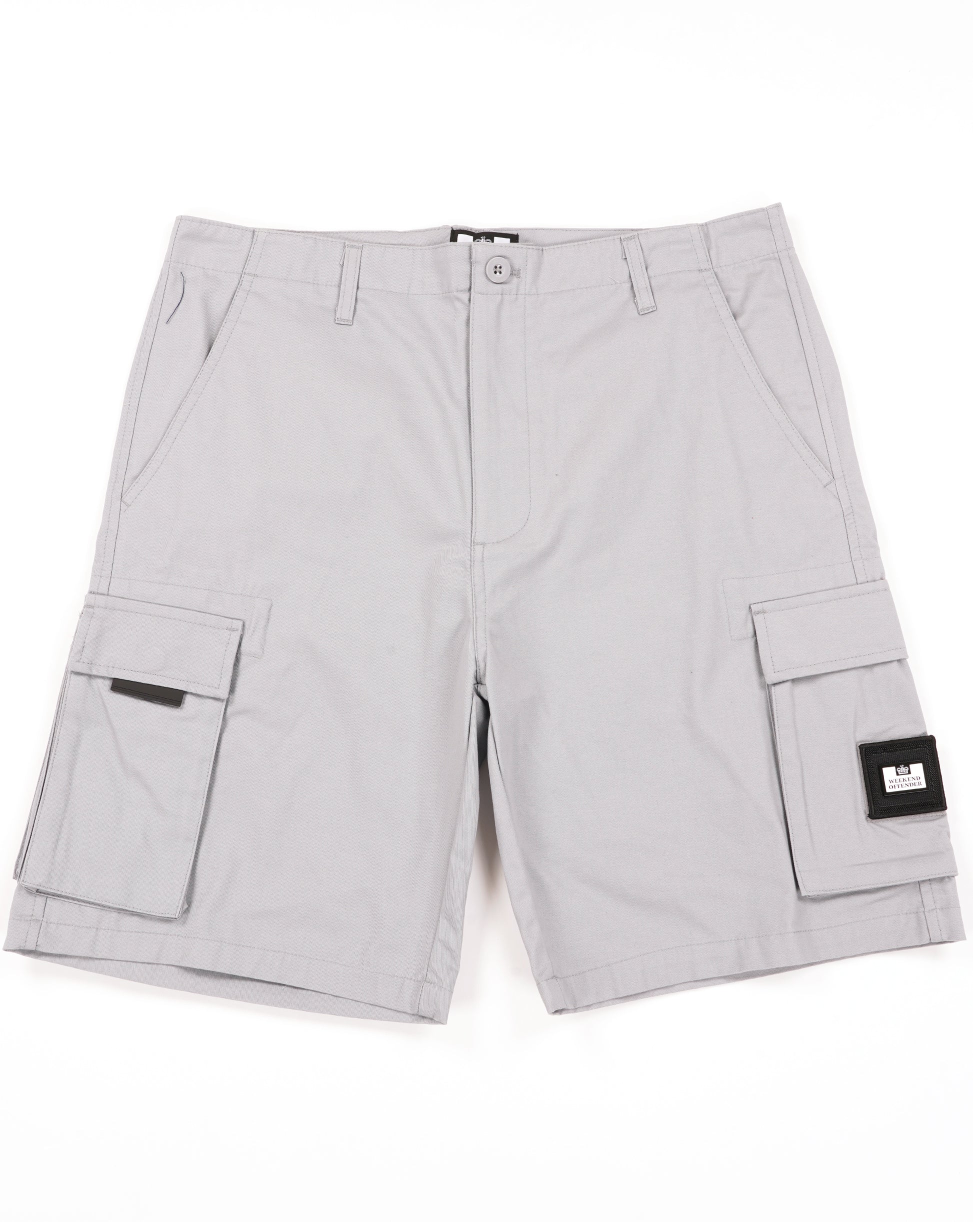 Weekend Offender Cargo Shorts Smokey Grey