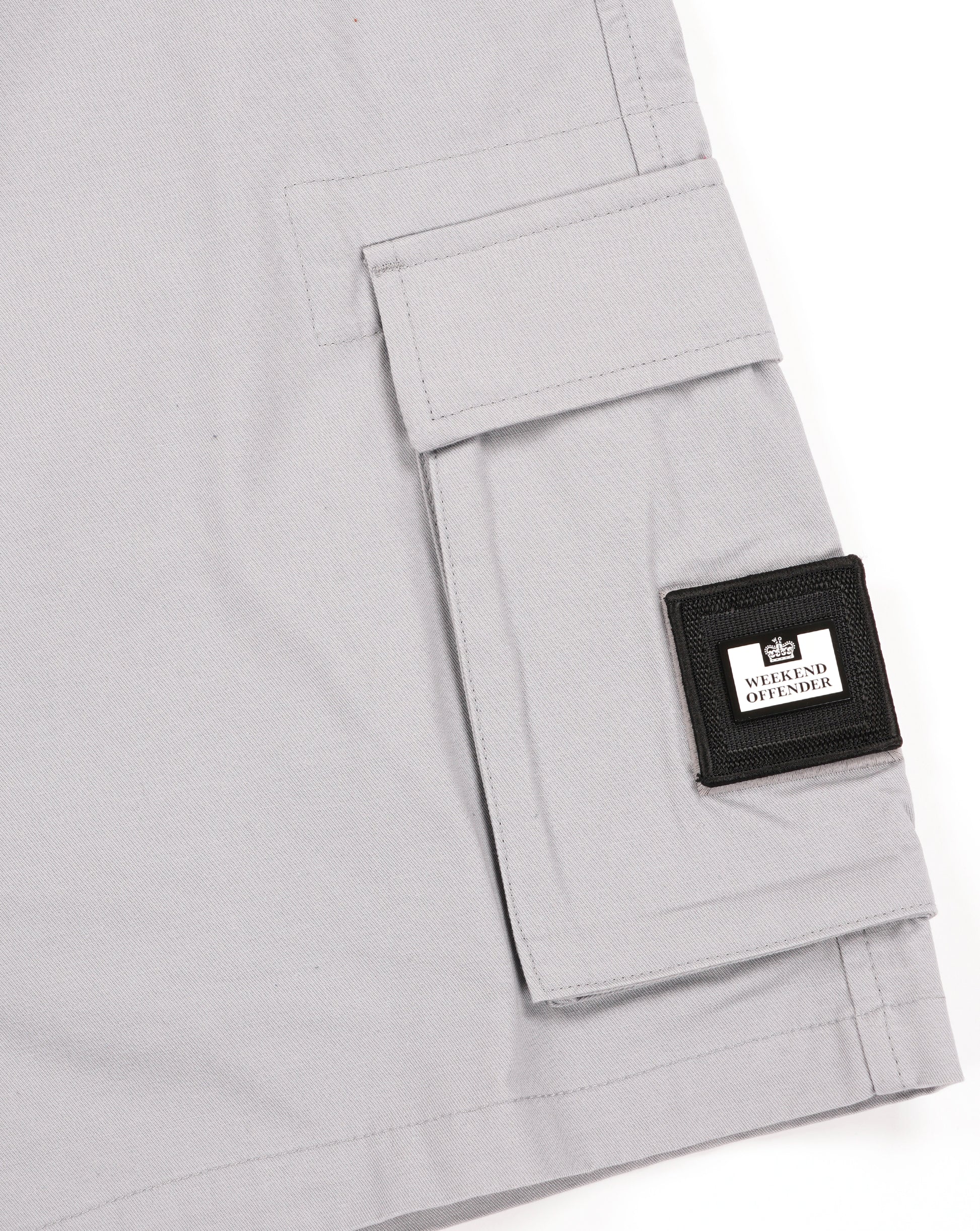 Weekend Offender Cargo Shorts Smokey Grey