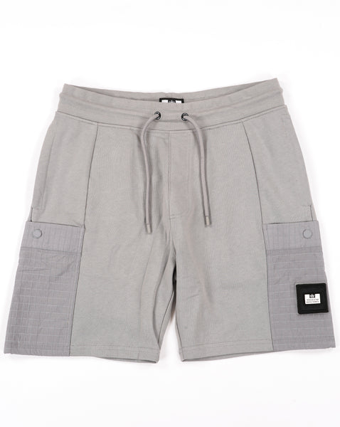 Weekend Offender Chiyoda Ripstop Pocket Shorts Smokey Grey