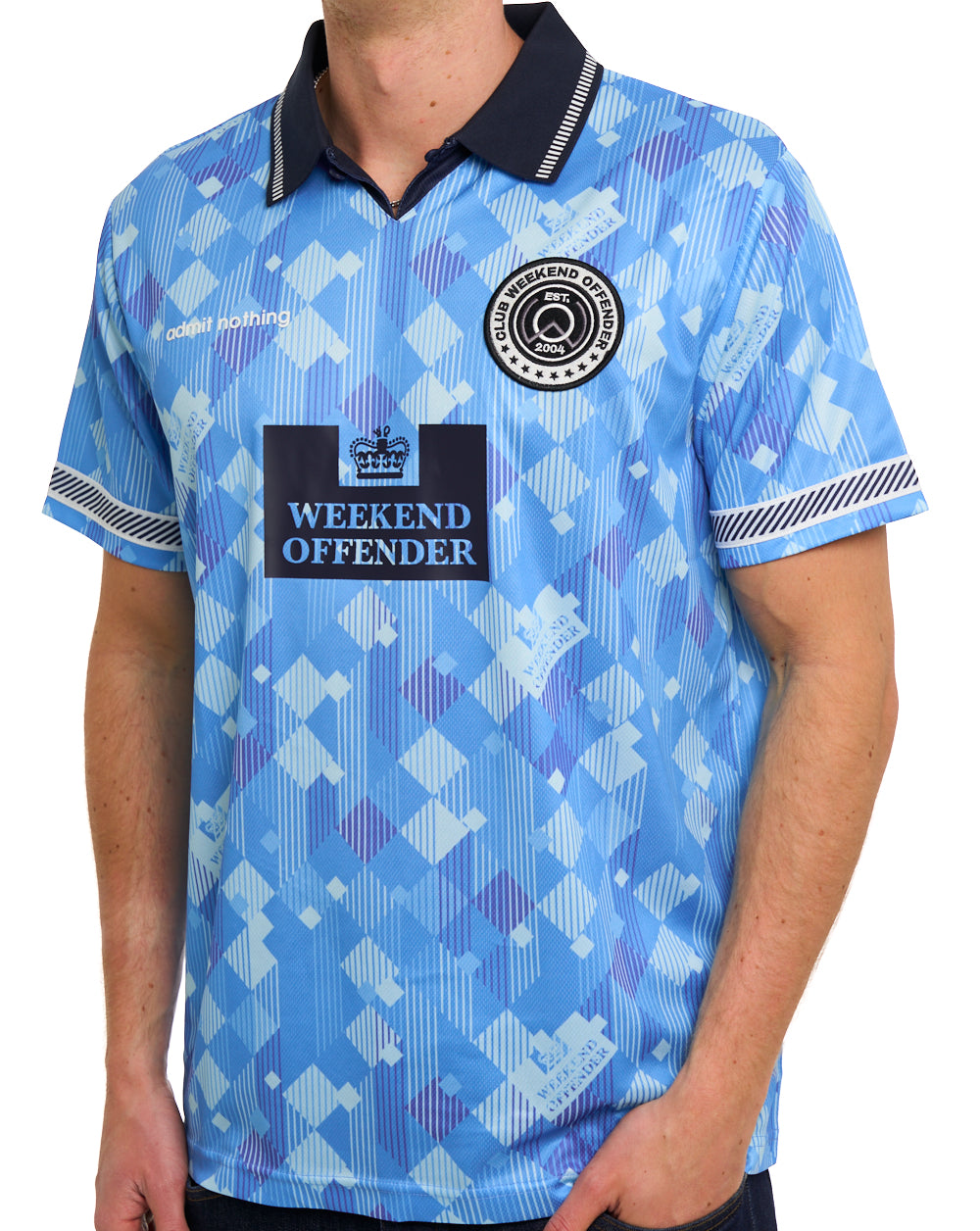 Weekend Offender England Football Shirt Blue