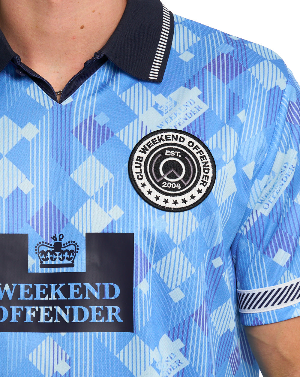 Weekend Offender England Football Shirt Blue