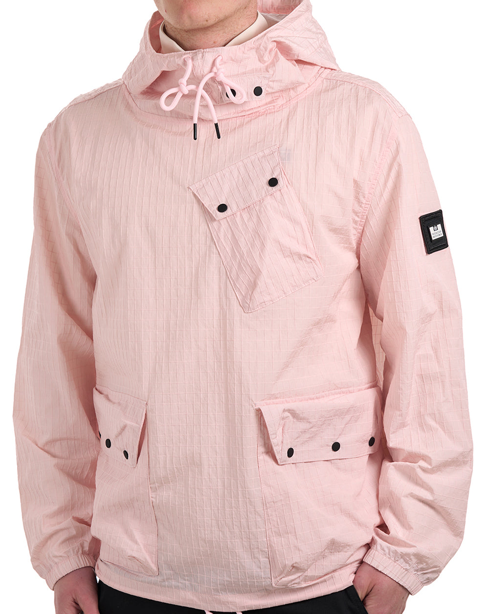 Weekend Offender Grohl Overhead Jacket Soft Pink
