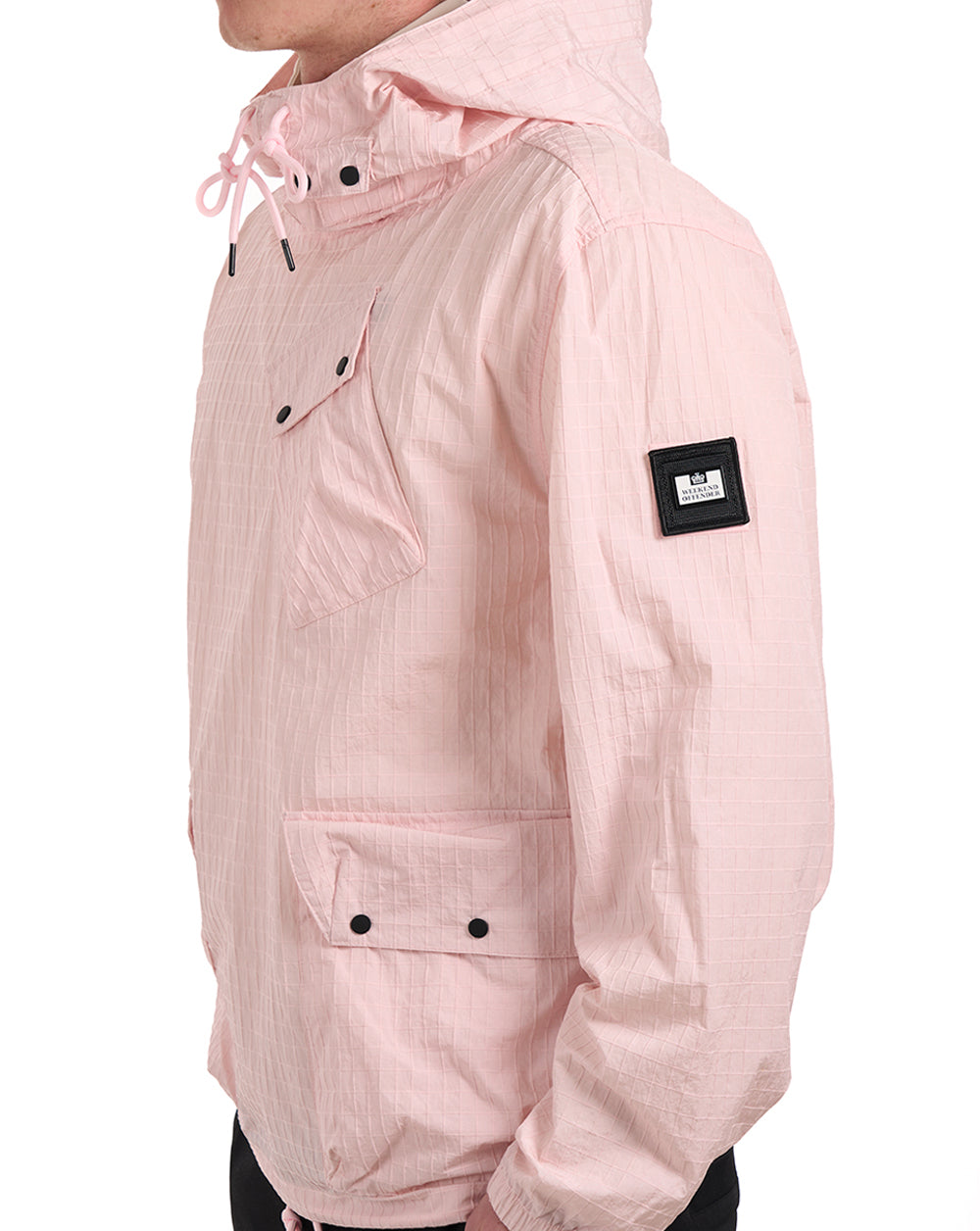 Weekend Offender Grohl Overhead Jacket Soft Pink