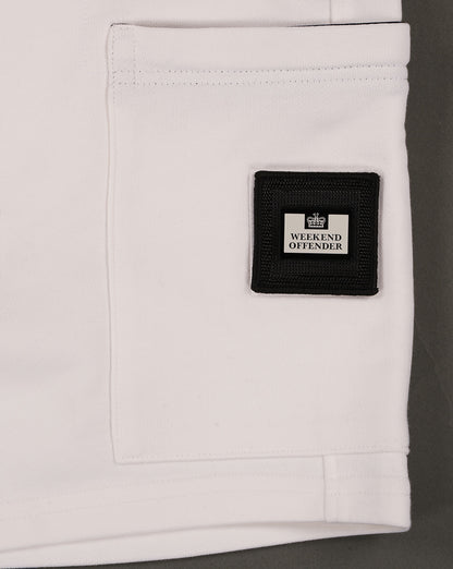 Weekend Offender Hawkins Shorts White